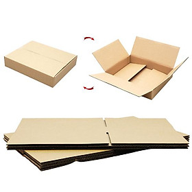 Combo 5 Thùng Carton Đóng Hàng 30 x 25 x 6 cm