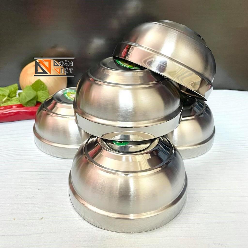 CHÉN INOX 2 LỚP CÁCH NHIỆT C.Lượng - Combo 5 chén cơm (10 cm ). Chuyên phục vụ Sp Gia dụng, Khuôn làm bánh, Dụng cụ học