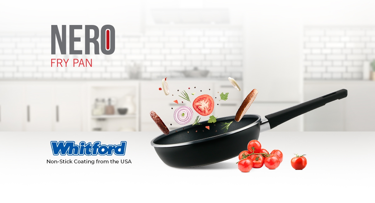 Chảo nhôm chống dính cao cấp đáy từ Full Induction Elmich Nero Premium 24cm