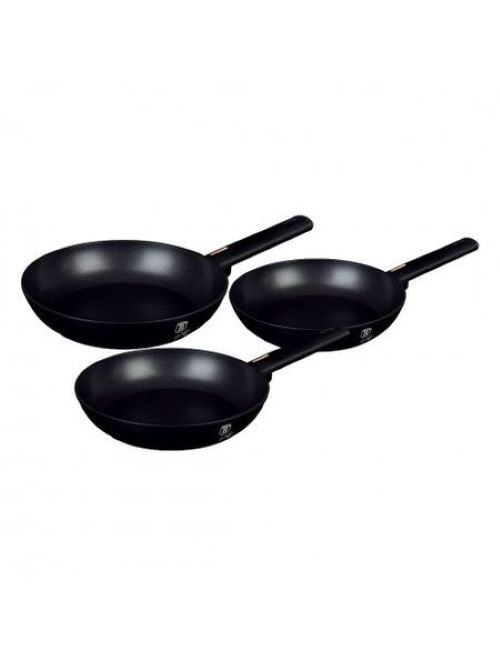 Bộ 3 chảo BERLINGER HAUS BH/7095N Set 20 - 24 - 28cm Hàng chính hãng