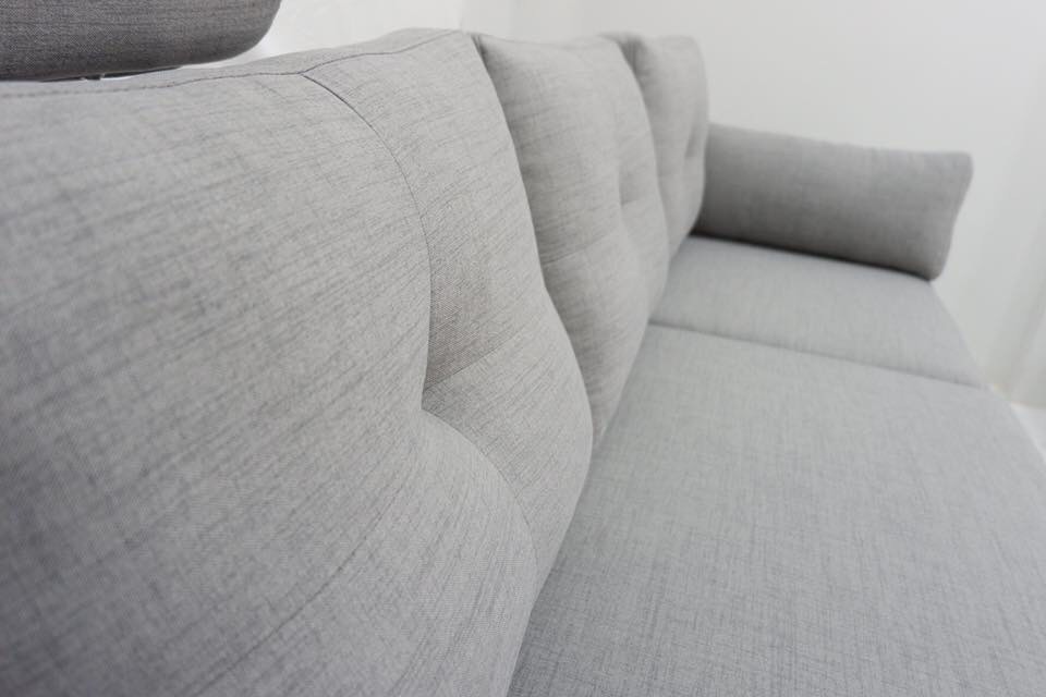 Sofa góc linh hoạt Juno Sofa 220 * 150 cm (xám)