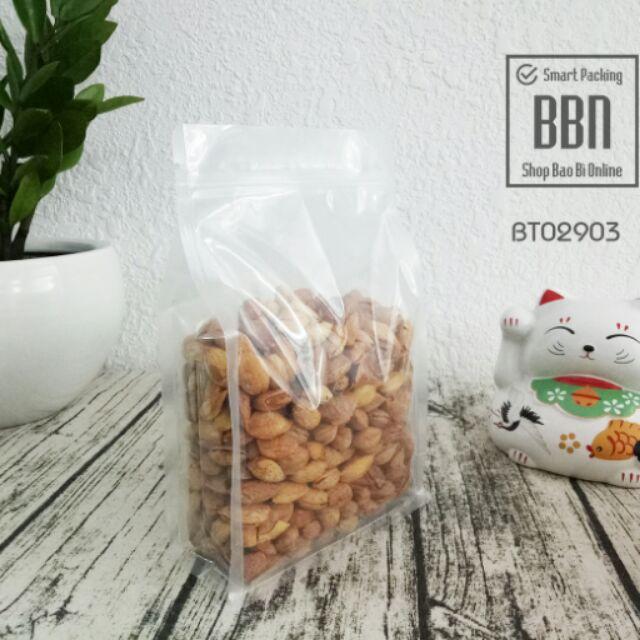 Combo 2kg túi zip đáy bằng trong 12*18cm và 20*28cm
