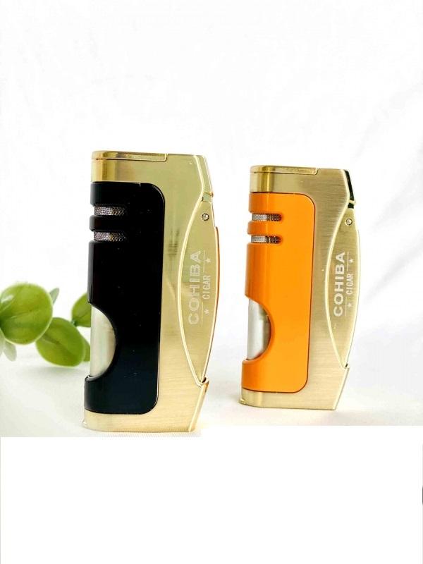 Vỏ Hột Quẹt Bật Lửa Khò 1 Tia COB 487 Thiết Kế Đẹp Độc Lạ Lửa Khò Mạnh Mẽ - Dùng Gas Cao Cấp