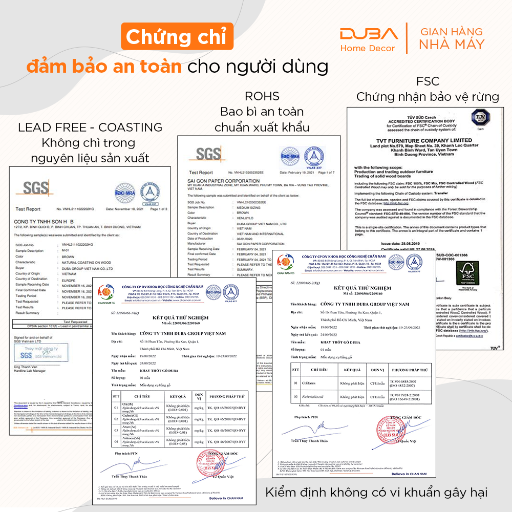 Tô gỗ, bát ăn cơm, tô salad gỗ tự nhiên hàng xuất Hàn Quốc - Chính hãng DUBA