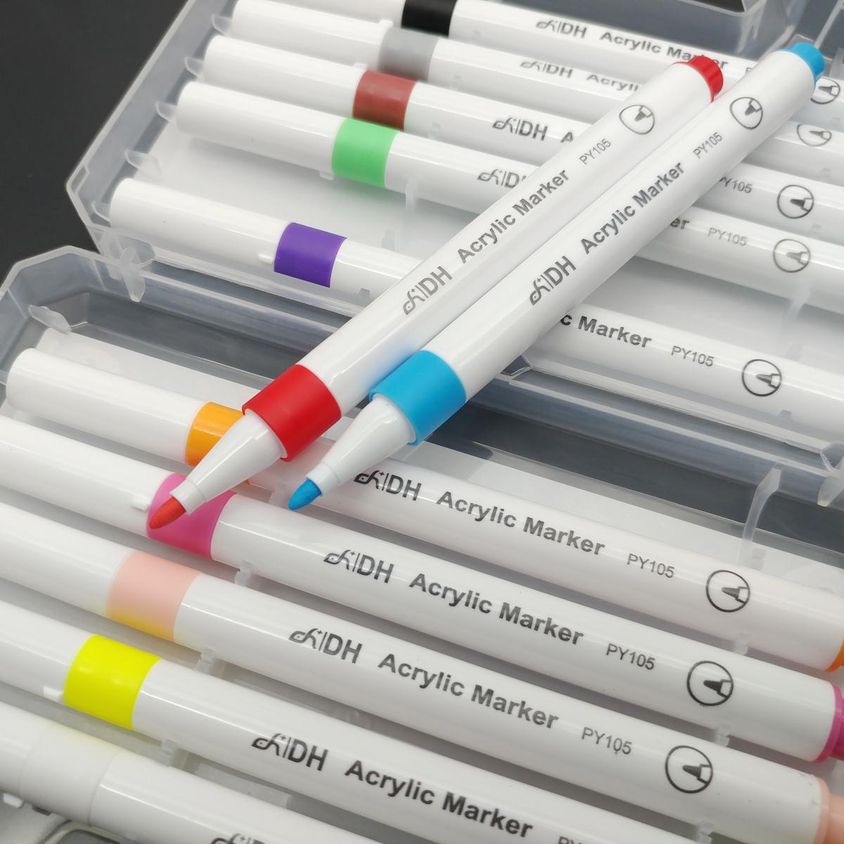 Hộp 36 Bút Lông Màu Acrylic Marker Pen - DH PY105