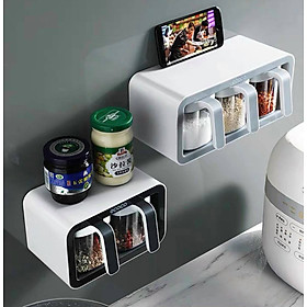 BỘ ĐỂ GIA VỊ 3 NGĂN  GIAO NGẪU NHIÊN