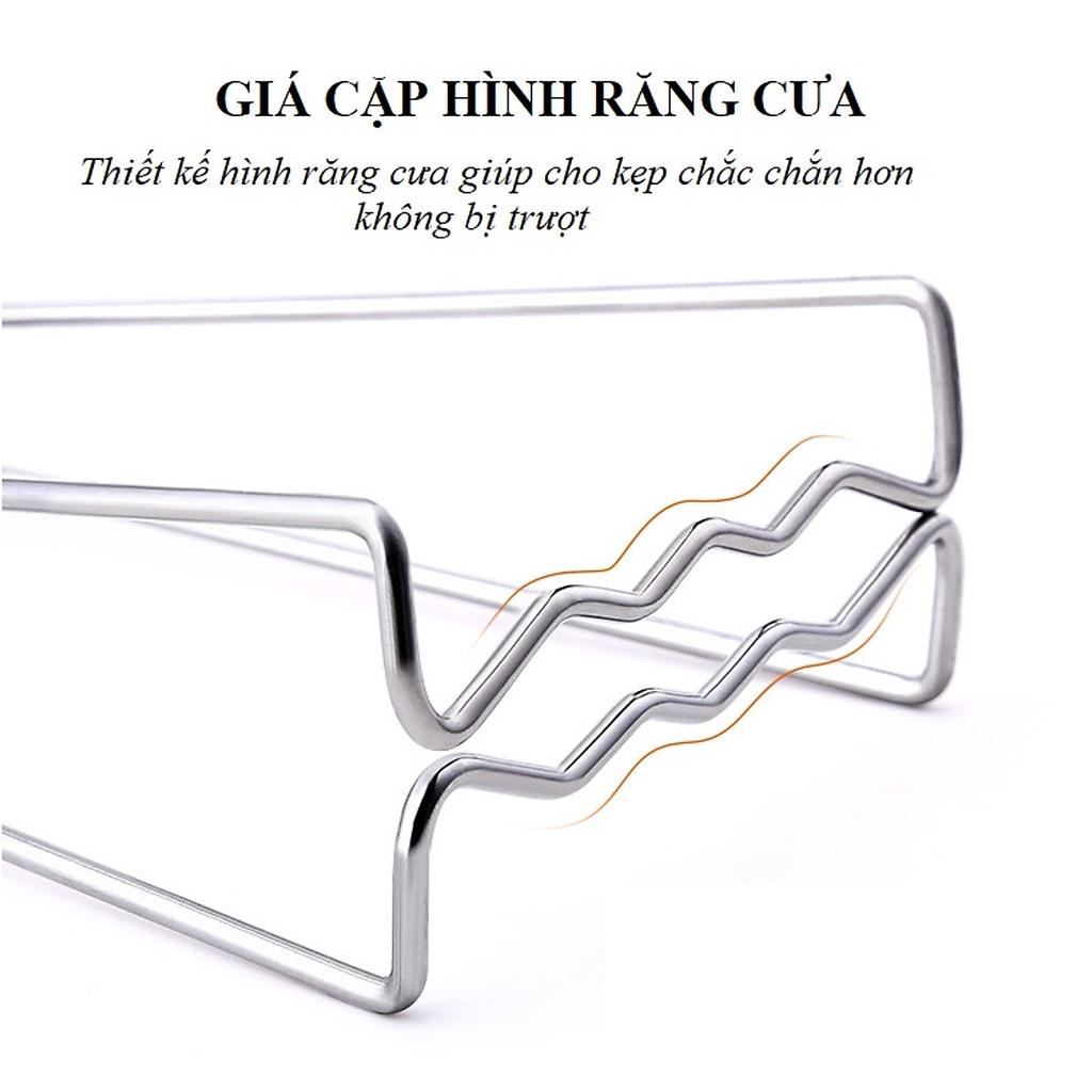 Bộ dụng cụ gắp đồ nóng trong nồi bằng kim loại siêu bền ( tặng kèm 3 móc dán )
