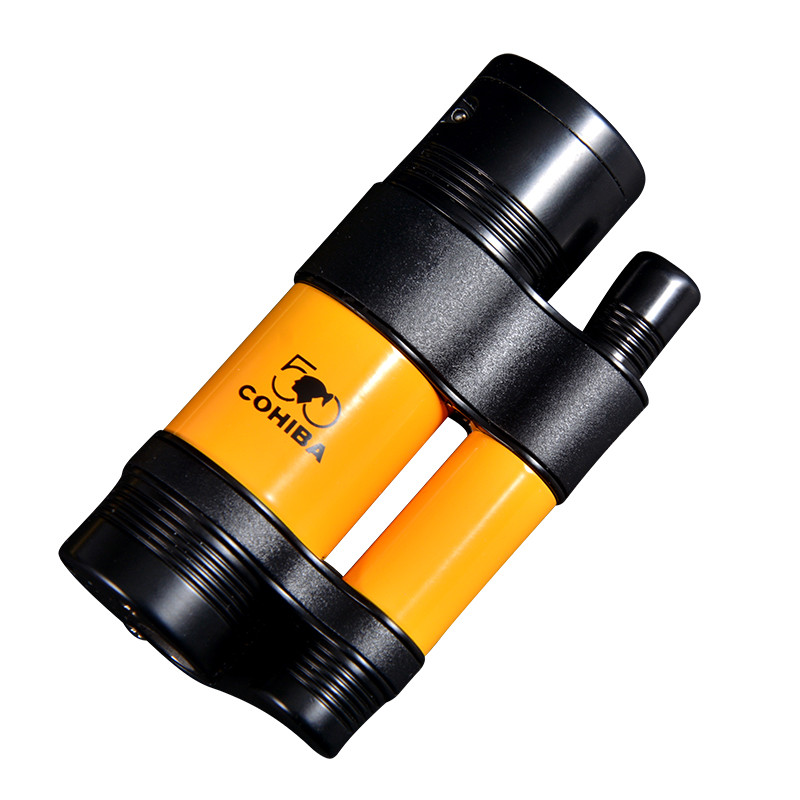 Vỏ Hột Quẹt Bật Lửa Khò 3 Tia Kiêm Đục COB127 Đẹp Độc Lạ Lửa Khò Mạnh Mẽ - Dùng Gas Cao Cấp
