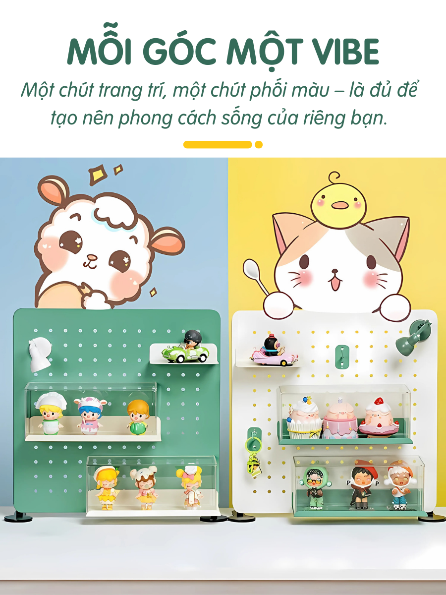 Khay đựng mica trong suốt, đặt mô hình, vật dụng, chống bụi