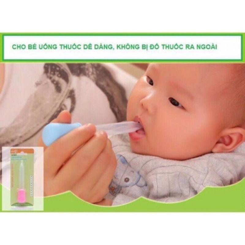 Ống Bón Sữa Cho Bé, Đầu Bóp Silicon Mềm - Dung Tích 5ml