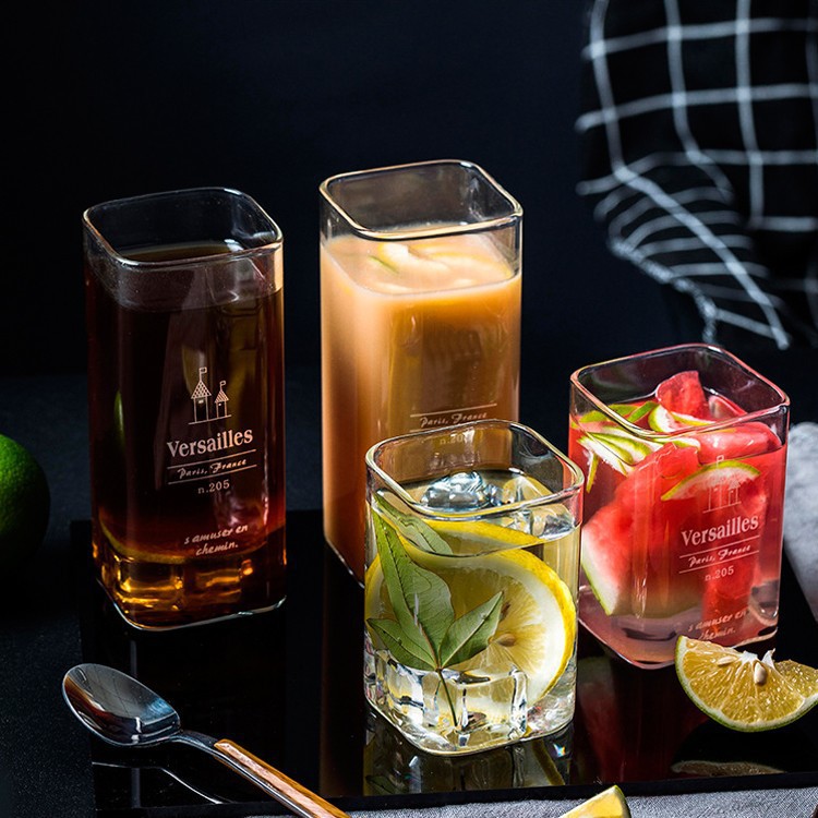 Ly thủy tinh BOROSILICATE cao cấp 240ml, 400ml