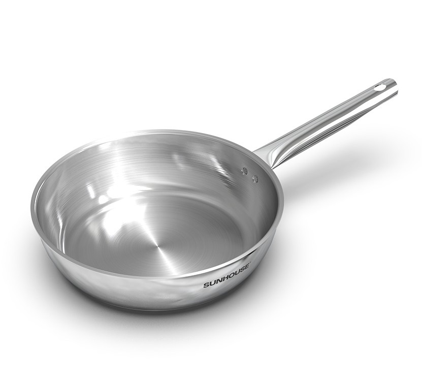CHẢO INOX ĐA LỚP SUNHOUSE IN18M6 - Hàng Chính Hãng