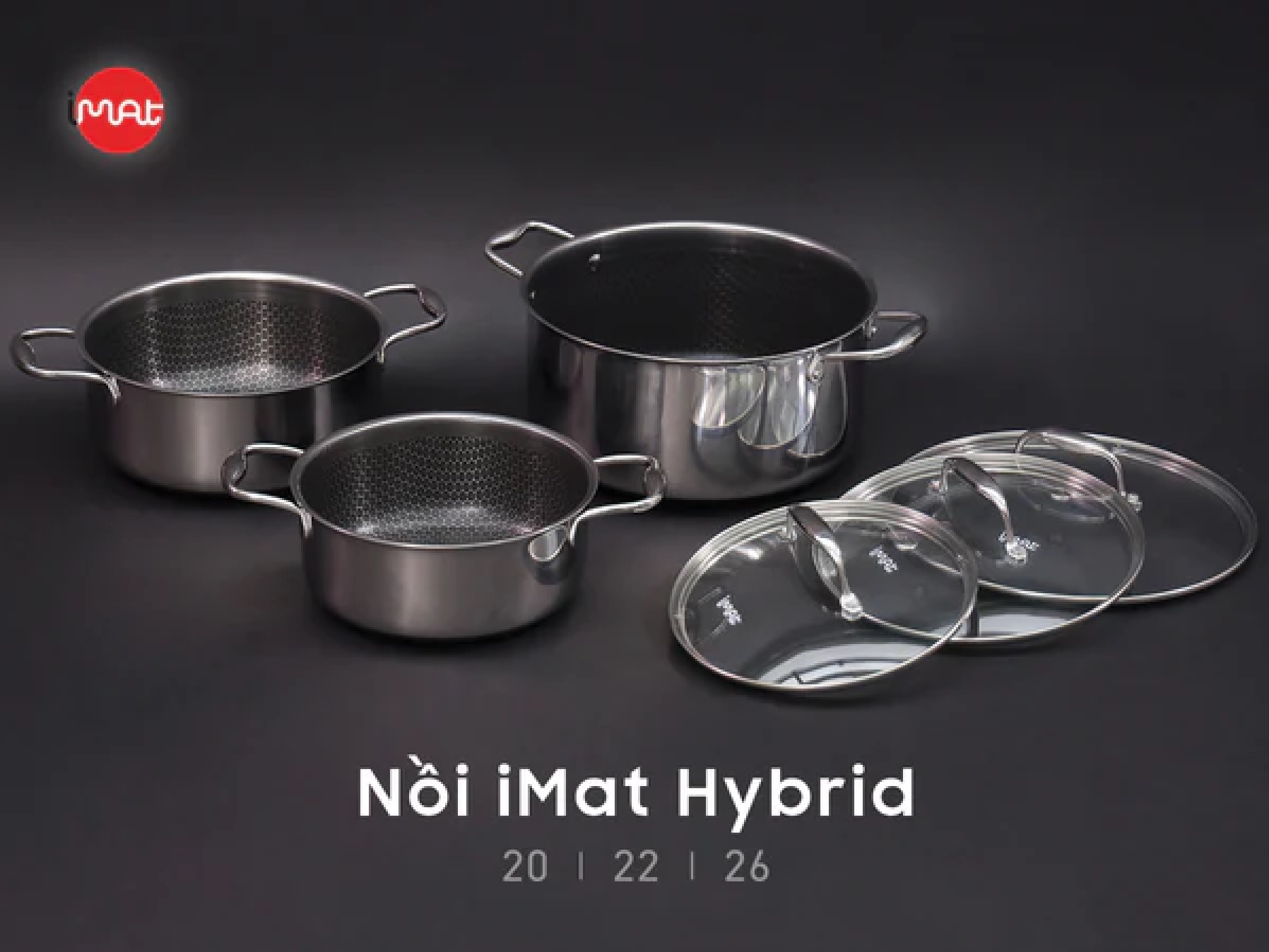 Nồi iMat Hybrid công nghê Blackcube - HÀNG CHÍNH HÃNG