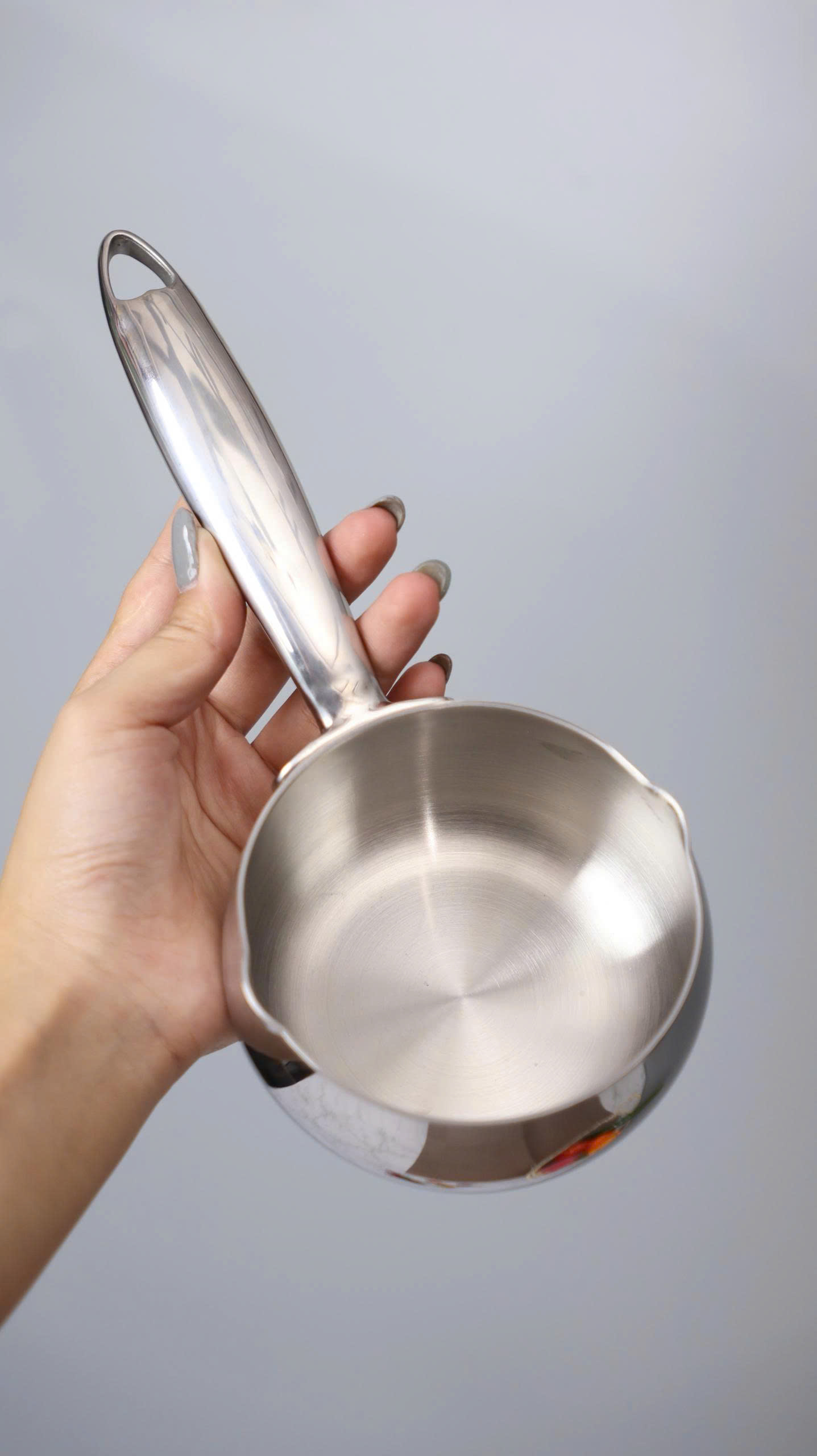 Nồi quánh nguyên khối SEKA 10cm, 12cm, 14cm, 18cm nấu cháo, nấu bột cho bé ăn dặm