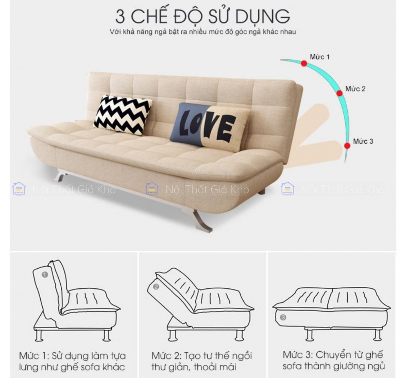 sofa giường thông minh adora 04