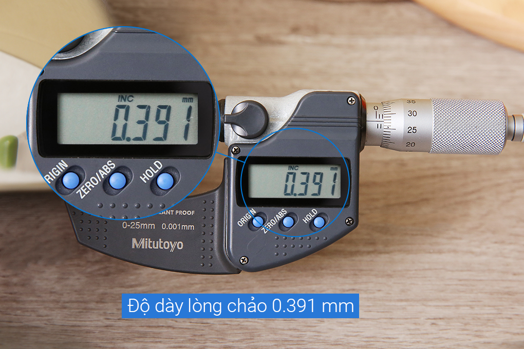Chảo chống dính 3 đáy inox 304 Fivestar - sử dụng bếp từ - tặng 5 muỗng