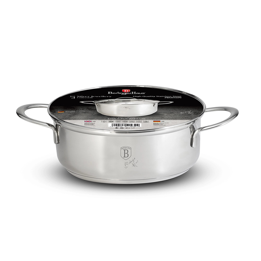 Nồi có nắp kính Berlinger Haus BH/6280 24cm Hàng chính hãng
