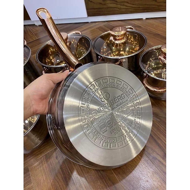 BỘ NỒI 6 MÓN VUNG KÍNH 5 ĐÁY