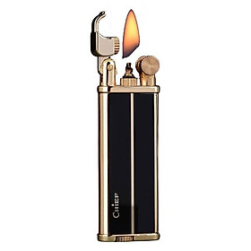 Vỏ hộp quẹt bật lửa xăng đá CF-316 nắp chụp dáng mỏng gọn nhẹ