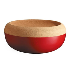 Thố Bảo Quản Emile Henry EH348765 Ø 35,8 cm Màu Đỏ Burgundy Hàng chính hãng