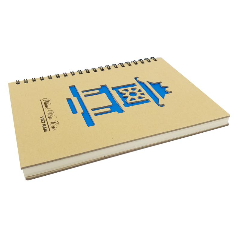 Sổ Lò Xo Khuôn Bế Phong Cảnh Việt Nam - The Sun 04 - Khuê Văn Các
