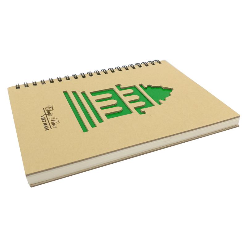 Sổ Lò Xo Khuôn Bế Phong Cảnh Việt Nam - The Sun 04 - Tháp Rùa
