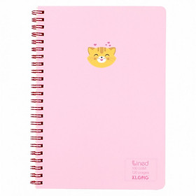 Sổ lò xo kép Lined A5; Klong MS: 537