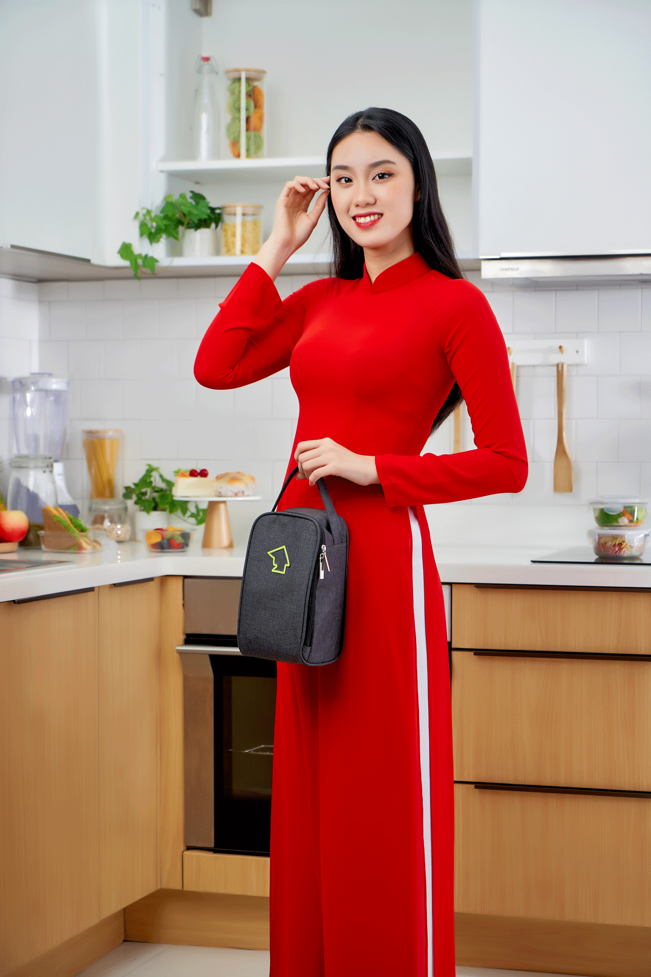 Túi đựng hộp cơm logo COBA