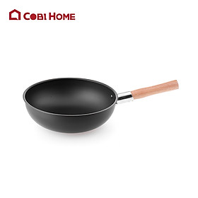 Chảo sâu lòng cán gỗ 32