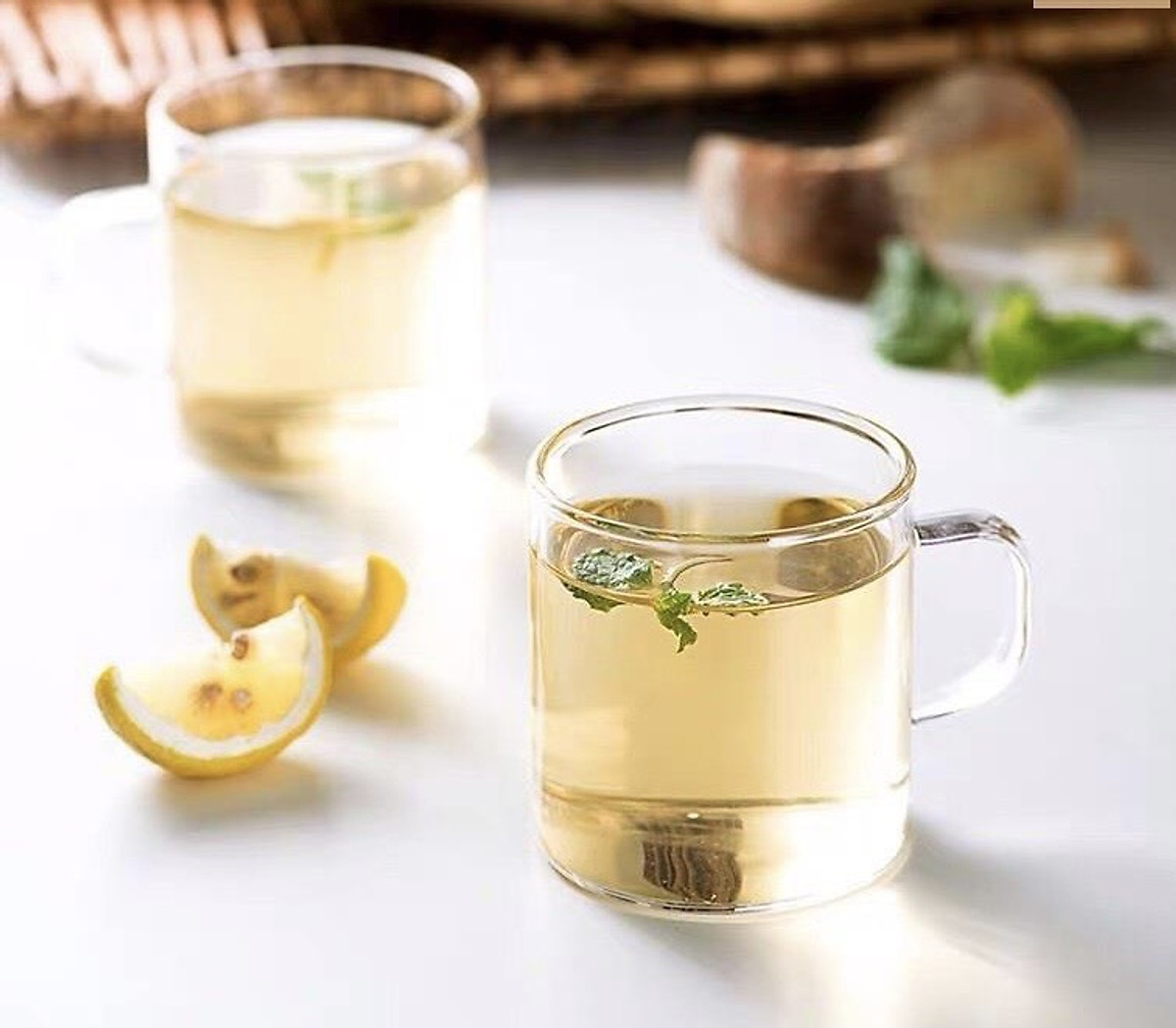 BỘ ẤM CHÉN PHA TRÀ THỦY TINH CAO CẤP KÈM CHÂN ĐẾ TRÒN_AVN60