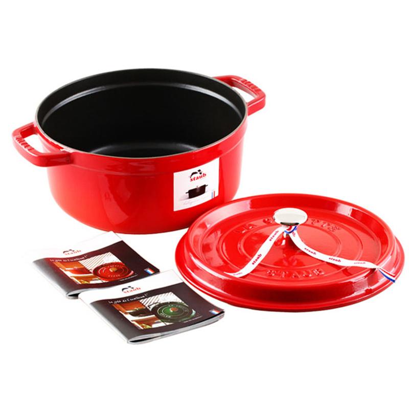 Nồi Gang Staub - Đỏ Cherry