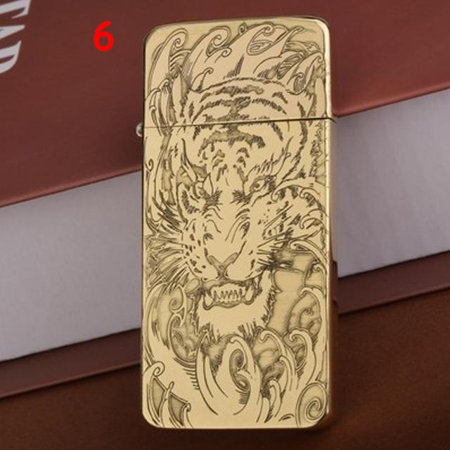 Vỏ Hột Quẹt Bật Lửa Hộp Quẹt Xăng Đá Siêu Mỏng Zorro Kuboy ZC5-11 Họa Tiết Hoa Văn Độc Đáo - Dùng Xăng Bấc Đá Cao Cấp ( giao mẫu ngẫu nhiên )