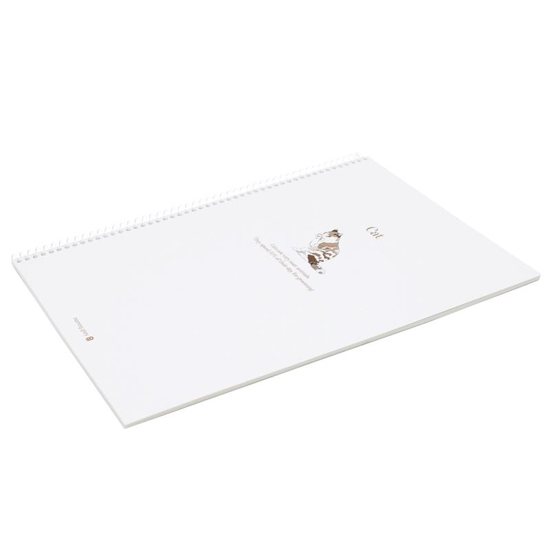 Sổ Lò Xo Vintage Animal - Kẻ Ngang - Morning Glory 10230-89768 - Cat