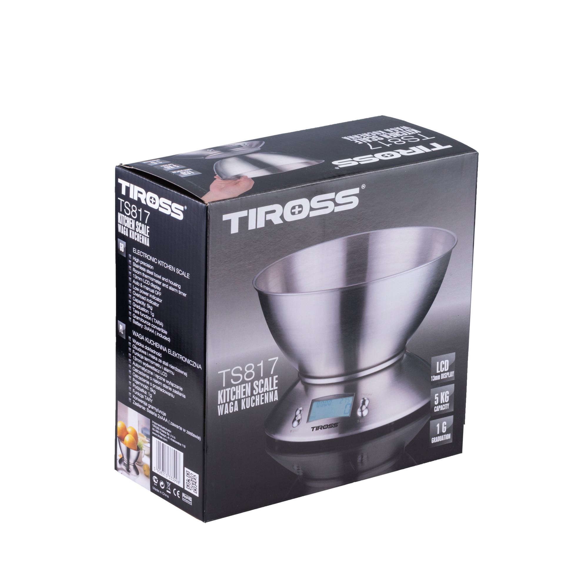 Cân nhà bếp Tiross TS817- Hàng chính hãng