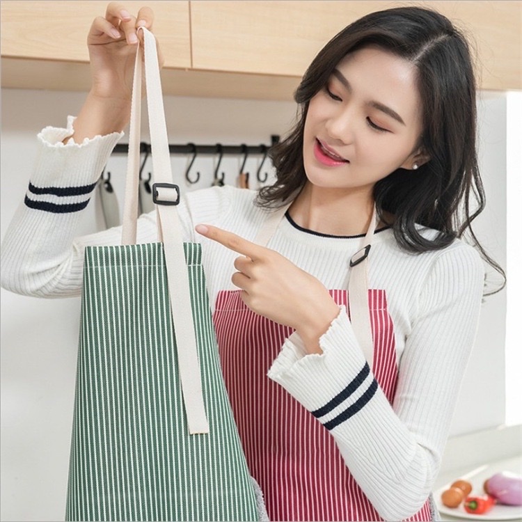Tạp dề nấu ăn , họa tiết cao cấp có khăn lau tay bên hông ,chống thấm nước cao cấp tiện lợi cho chị em