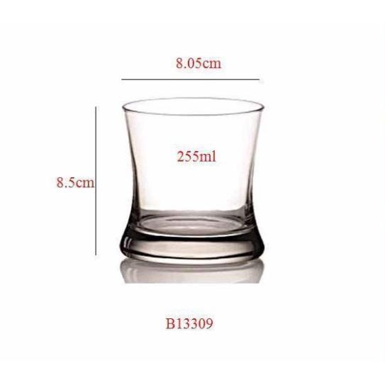 BỘ 6 CỐC THỦY TINH OCEAN TANGO ROCK B13309 - 255 ML