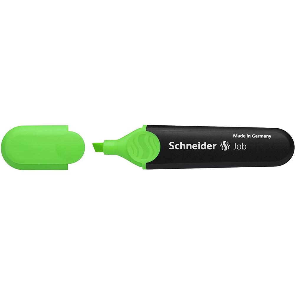 Bút Dạ Quang Schneider Job 1504 - Màu Xanh Lá