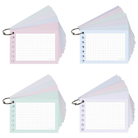 Tệp Binder Card 80 tờ A7 4 màu 150/76; MS: 910
