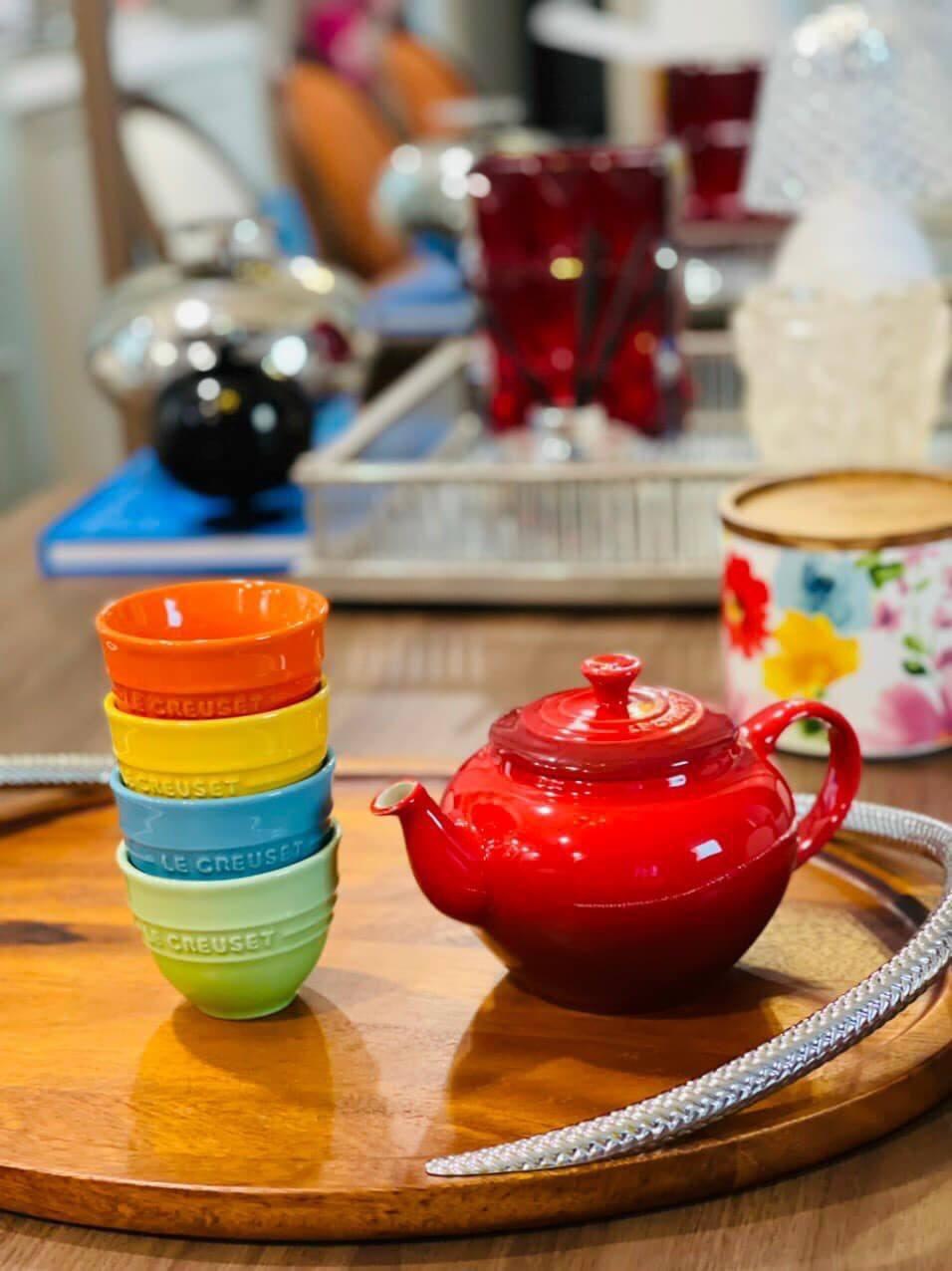 Bộ ấm chén 5 món Le Creuset Hàng chính hãng