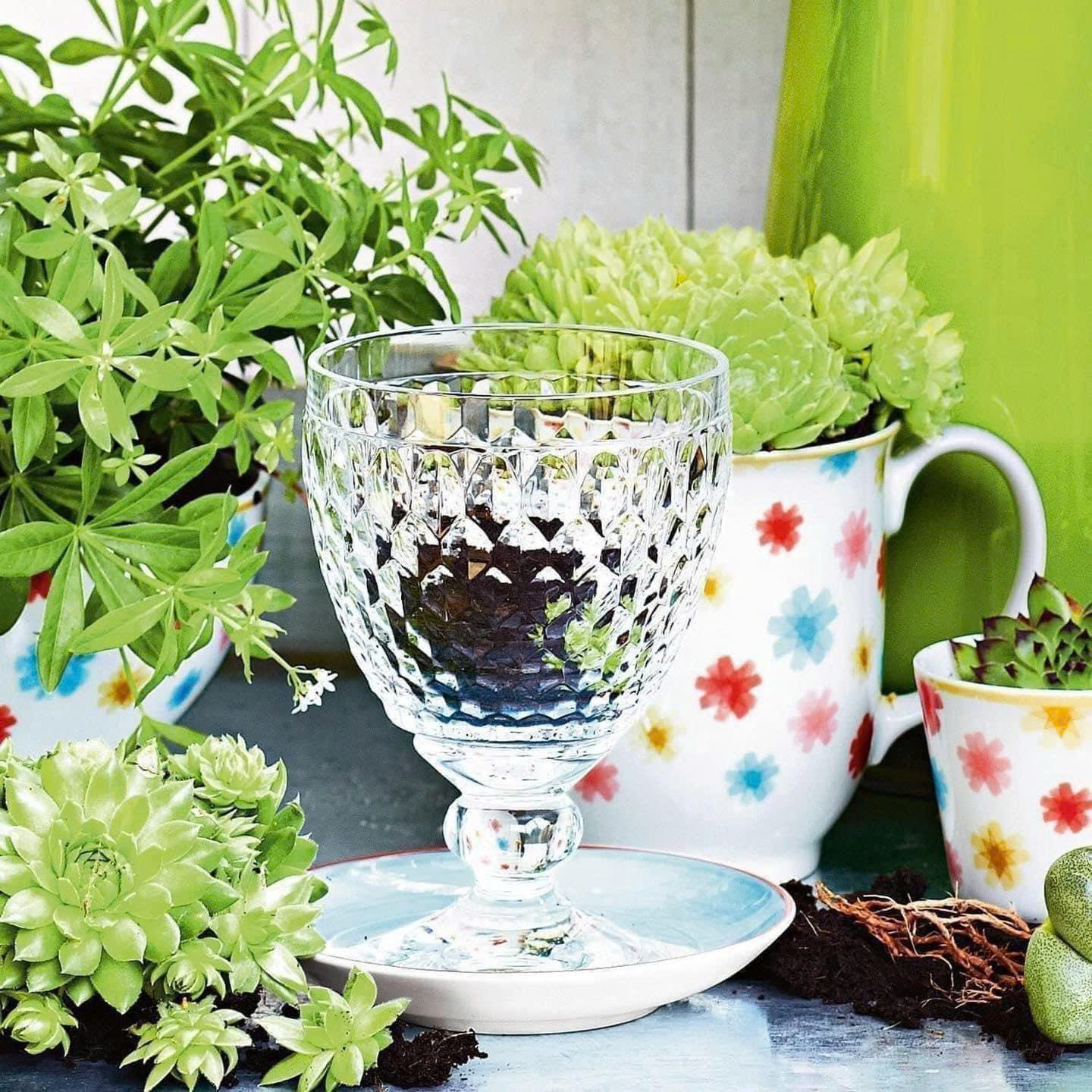 Set 4 ly Villeroy Boch Boston 400ml màu trắng hàng chính hãng