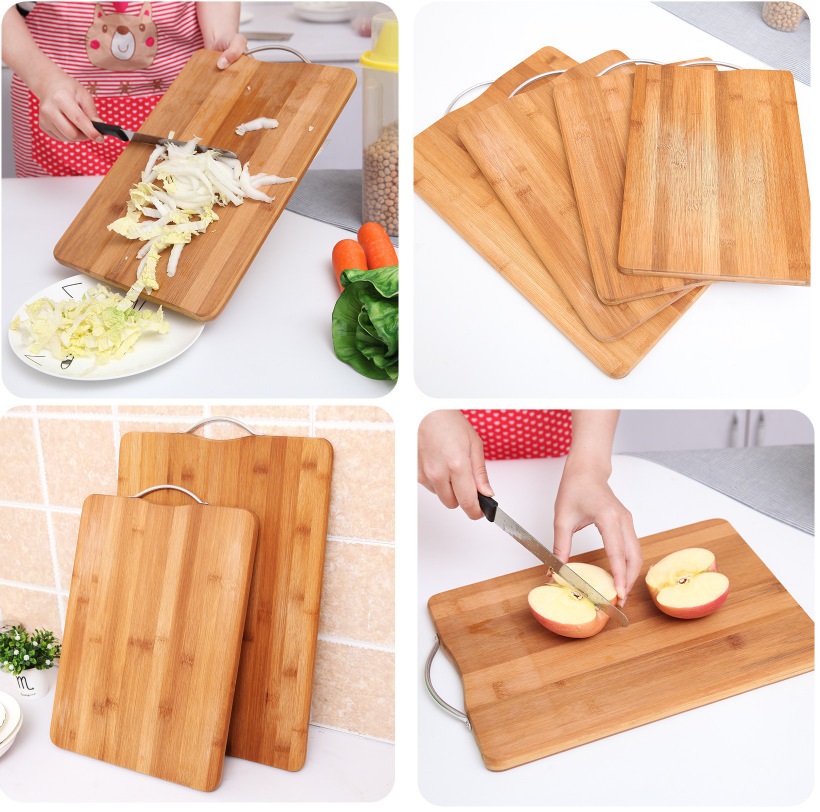 Thớt Gỗ Nhà Bếp Chống Nấm Mốc - Chất Liệu Gỗ Trúc An Toàn Cho Sức Khỏe , Thân Thiện Môi Trường - Chính Hãng