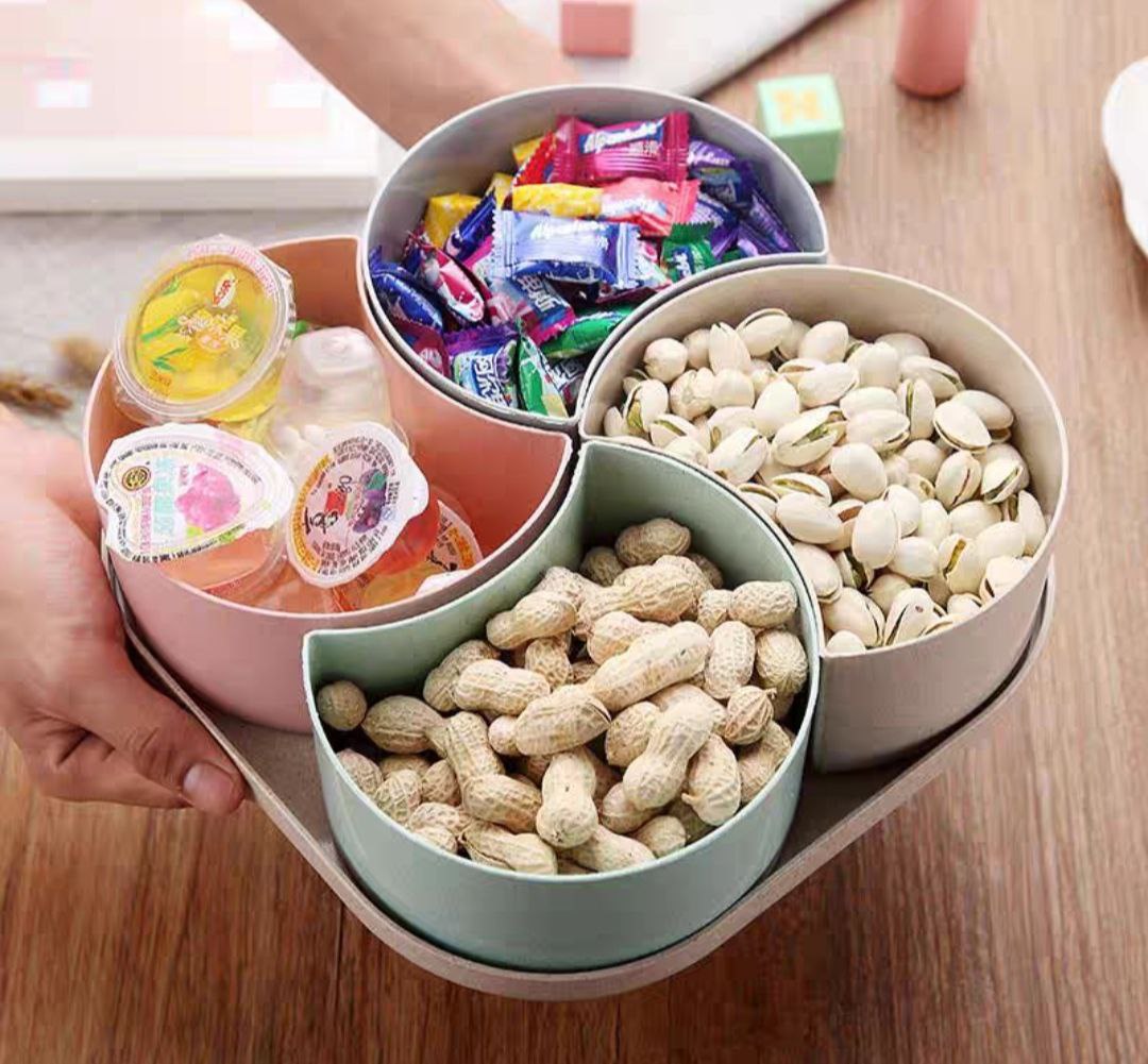KHAY ĐỰNG MỨT TẾT NHẬT NHIỀU NGĂN KIỂU DÁNG ĐỰNG ĐƯỢC NHIỀU BÁNH KẸO TRÁI CÂY GỌN NHẸ