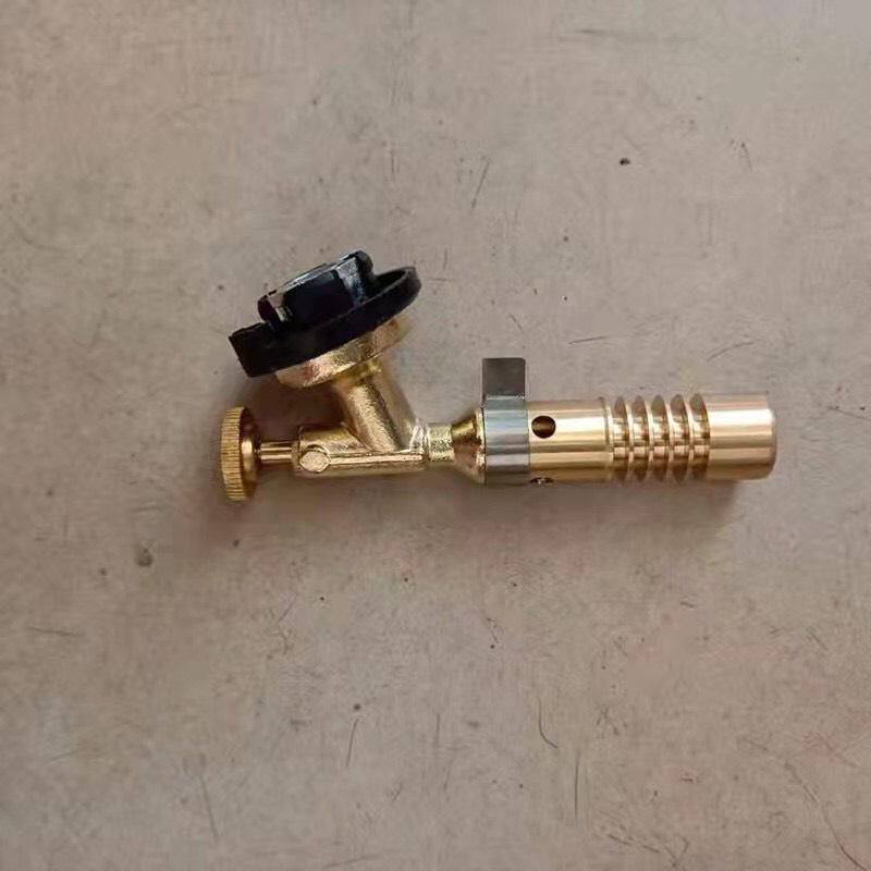 Đèn khò gas, đầu khò gas mini 1300 độ mạ đồng cao cấp độ bền cao - khò lửa mini (Khò 818)