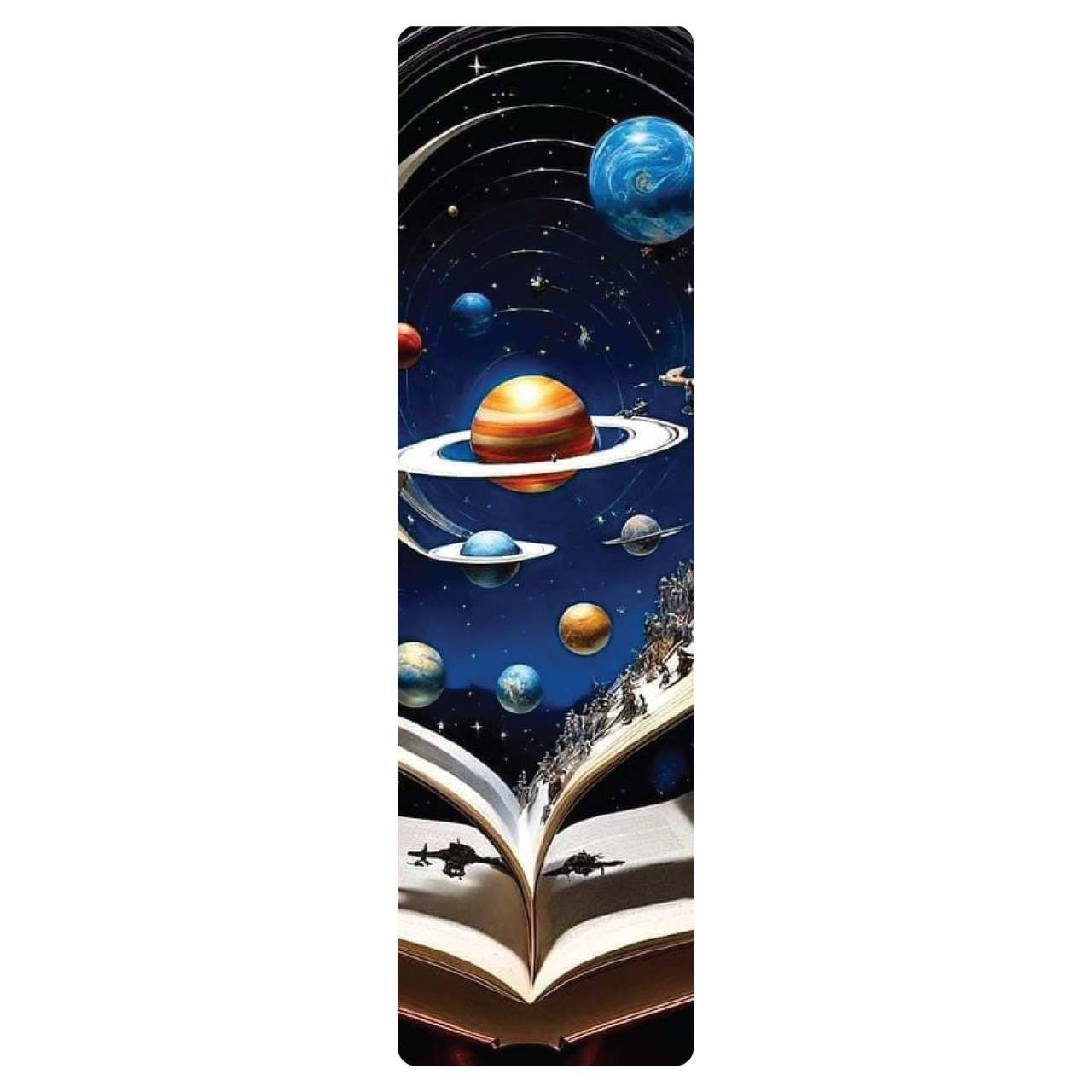 5 Cái Bookmark Kẹp Sách, Dấu Trang Hoạ Tiết Sách Vũ Trụ - SBOOKS