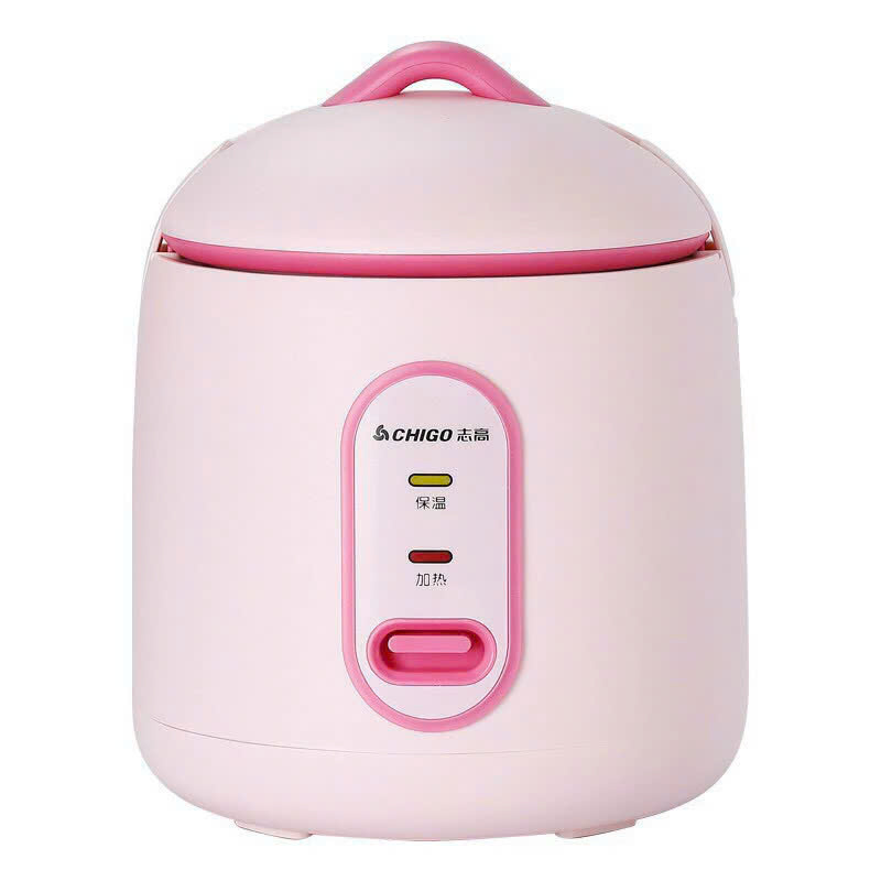 Nồi Cơm Điện Mini Chigo, Nồi Hầm Cháo, Luộc Dung Tích 1.2L dành cho 1 người ăn