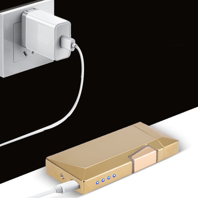 Vỏ Hột Quẹt Bật Lửa Sạc Điện USB JOBON ZB310 Thiết Kế Đẹp Độc Lạ, Tia Lửa Plasma - giao màu ngẫu nhiên