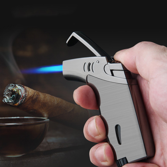 Vỏ Hột Quẹt Bật Lửa Khò 1 Tia Honest BCZ 486 Thiết Kế Đẹp Độc Lạ - Dùng Gas Cao Cấp