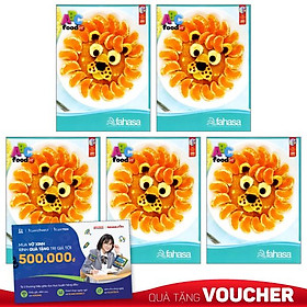 Combo 5 Tập Học Sinh 4 Ô Ly 200 Trang ĐL 60g/m2 - FAHASA (Mẫu Màu Giao Ngẫu Nhiên)