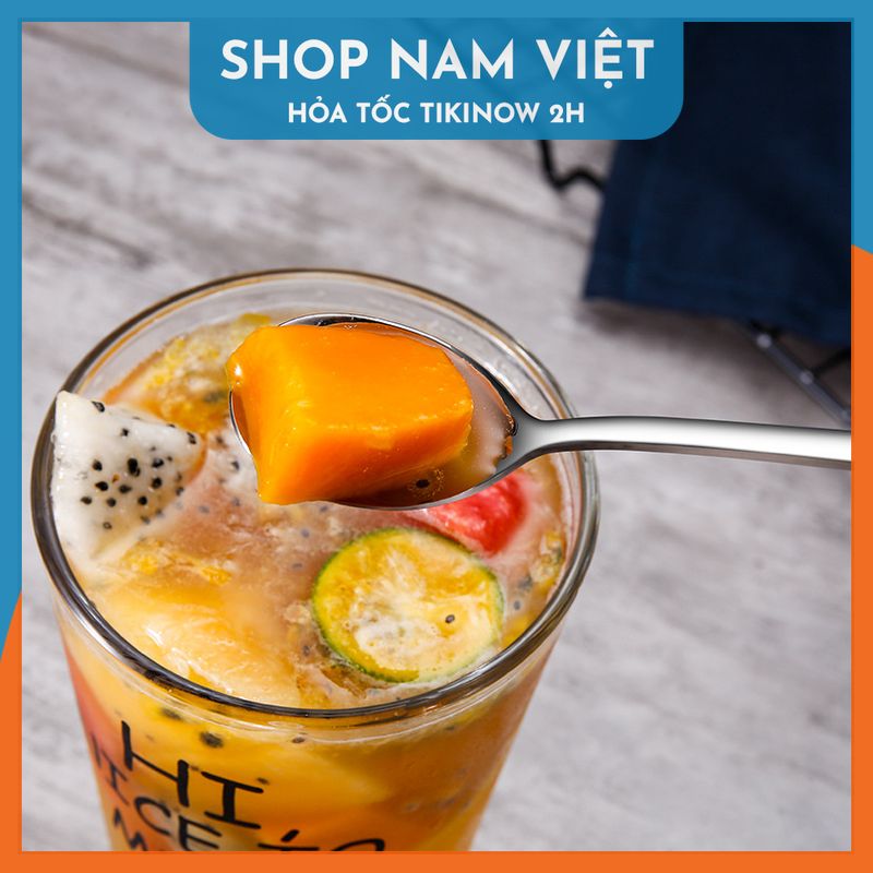 Muỗng Thìa Cà Phê Cán Dài INOX304