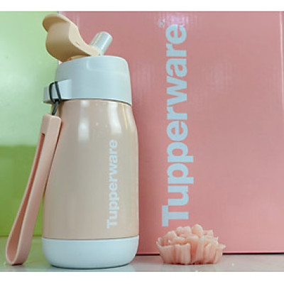 Bình giữ nhiệt Lohas 330ml có ống hút Tupperware chính hãng